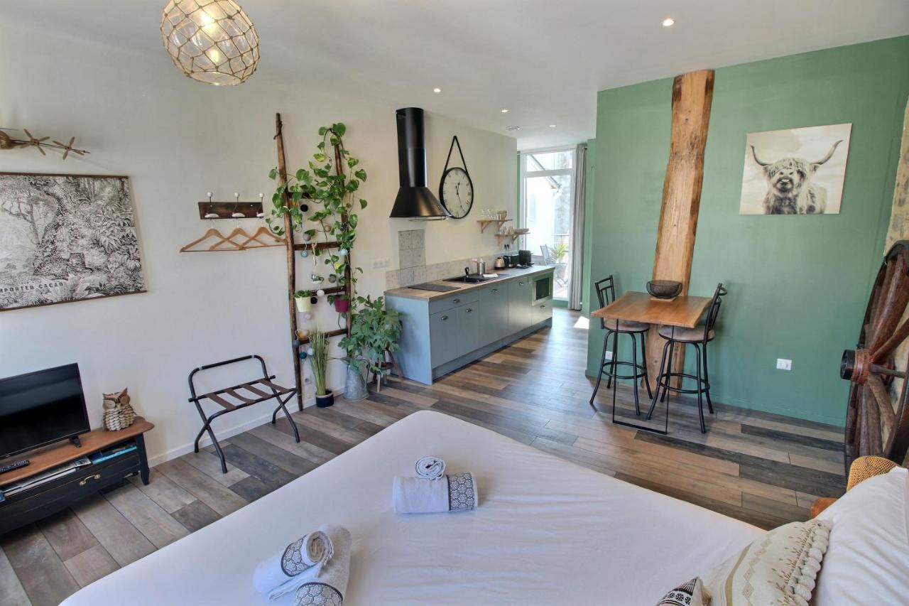 Appartement Centre-Ville Avec Terrasse Rustique 瓦讷 外观 照片